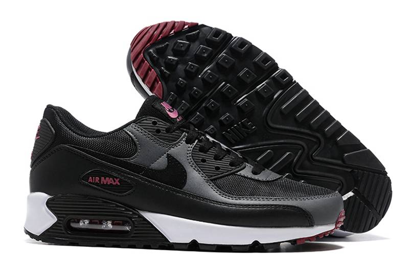 magasin en ligne de chaussures basket air max 90 noire blanc